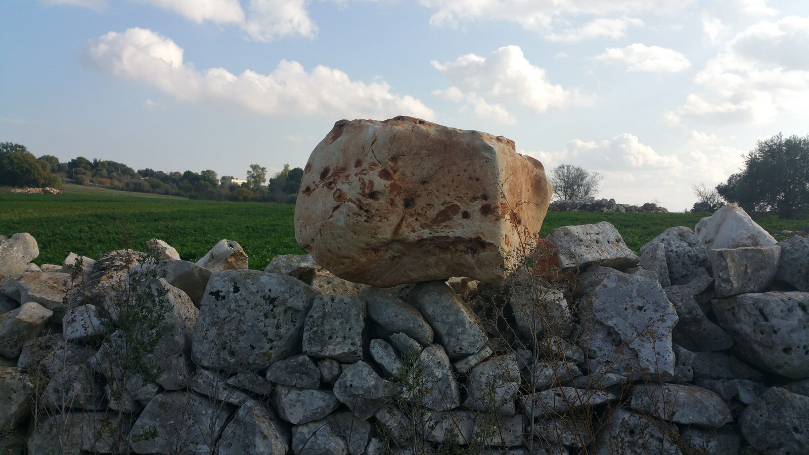 Campagna autunnale nei dintorni della masseria